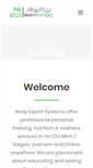 Mobile Screenshot of bodyexpertsystems.com